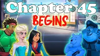Disney Heroes Battle Mode CHAPTER 45 BEGINS Gameplay Walkthrough
