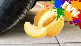 CRUSHING SOFT & CRUNCHY THINGS by CAR! | So Relaxing!!!