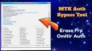 MTK Auth Bypass Tool V30 || Erase Frp || Omitir Auth