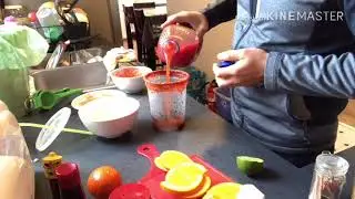 LA MEJOR MICHELADA DE CAMARONES, (Shrimp Michelada) The best Michelada