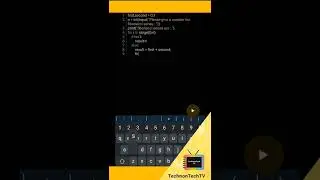 Python Program to print Fibonacci Series 