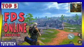 5 JOGOS DE TIRO/FPS ONLINE DE ANDROID PARA VOCÊ CONHECER !!