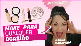Maquiagem fácil para qualquer ocasião. #bellybeleza #wardamaravilha