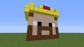 как построить голову бравлера Аида?//MINECRAFT