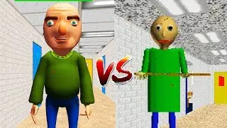 Baldi's Education in School 3D - New Update Characters VS Baldi's Basics in Education (IOS ANDROID)