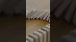Domino run animation in blender 😍