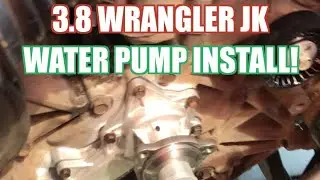 How To Install Water Pump On 3.8L Wrangler JK