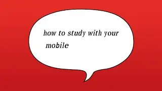 how to study with mobile/how to control your mobile. #study #mobile #focus #youtube #poco