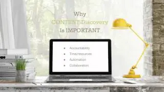Content Exploration Sessions: Part 2 - Content Discovery