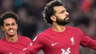 MOHAMED SALAH BABYYYYY TITLE RACE ON OR 5TH??? GO GET IT BABY #LFC 1 MAN CITY 0