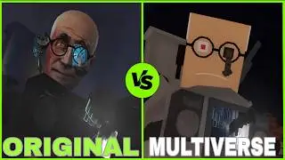 Skibidi Toilet Original Vs Minecraft Battle #28