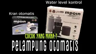 Pengaplikasian 2 jenis pelampung otomatis mpoin