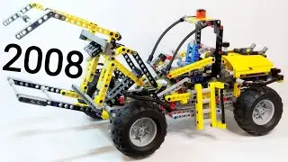 СТРАШНЫЙ КРОКОДИЛ! Обзор Lego Technic 8295-b Лесопогрузчик