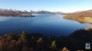 A Winters Day in Balmaha Loch Lomond,Scotland