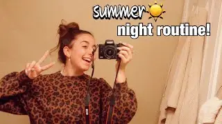 SUMMER NIGHT ROUTINE! || GiaNina Paolantonio