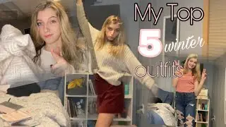 my top 5 winter outfits | brooke isabella