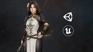 PREVIEW - GAME-READY 3D Character - Cheng Yi