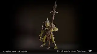 ZBrush Timelapse - Goblin
