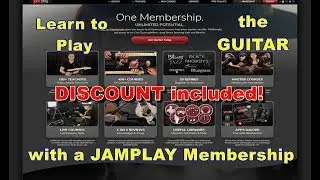 Learn to Play the GUITAR with a JAMPLAY Membership