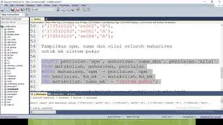 pertemuan 6 - relasi  many to many - export import database