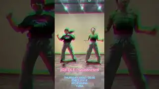 Queencard/(G)I-DLE ♡KPOP  instructor YURIA #尼崎ダンススタジオ#kpop #queencard