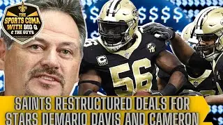 Saints News: Saints Restructure Demario Davis & Cam Jordan's Deals & More