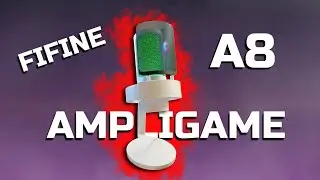 FIFINE AmpliGame A8 | Геймерский микрофон | Сравнение с FIFINE k680