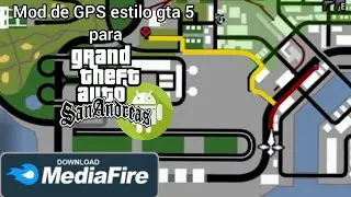 Download do mod de GPS estilo gta 5 para GTA SA ANDROID