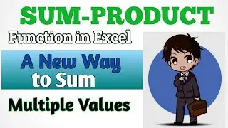 Sum Multiple Values At Once | SUMPRODUCT Formula in Excel | Sum Formula Tips and Tricks