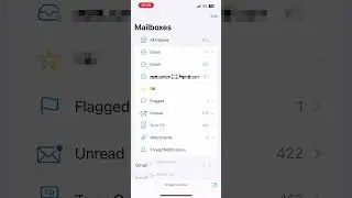 How to enable all option in ios mail app 