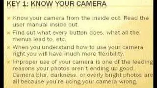Beginning Photography Tips - Digital Photography Tips