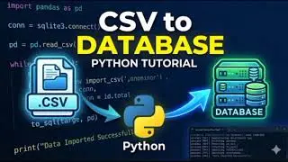 Python CSV to SQL Database Tutorial | Full Guide 