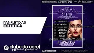 Panfleto – Make Sobrancelha Unhas Design – Modelo [CDR e PDF]