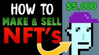 How to Create and Sell an NFT Tutorial (Crypto Art)