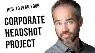 How to plan a corporate headshot project