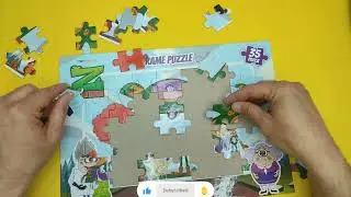 TRT ÇOCUK Z TAKIMI PUZZLE YAPIYORUZ  