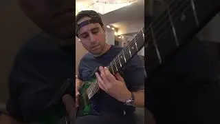 Trying a New Riff #7string #guitar #guitarplayer