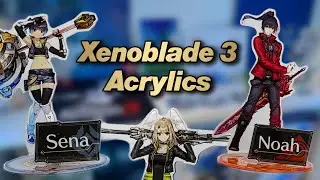 Main Party Acrylics From Japan: Xenoblade 3 Product Overview