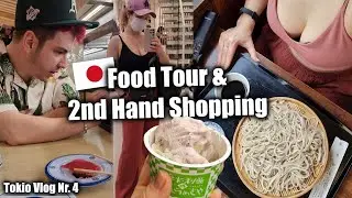 FOOD TOUR und 2nd Hand Shopping │Japan Vlog