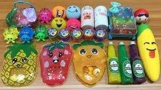 Mixing all my Store Bought Slimes !!! Slimesmoothie Satisfying Slime Videos