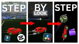 HOW TO transition from COLOR to BLACK on ROCKET LEAGUE!
