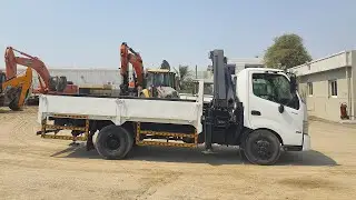 2018 Hino 300 714 Truck Mounted Crane | P&E Auctions