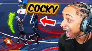 I SHUT UP *COCKY* POST SCORER AFTER RUINING 400-0 RECORD NBA 2K24