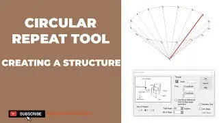 CREATING ASTRUCTURE USING THE CIRCULAR REPEAT TOOL