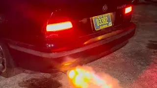 540 flame tune asmr #asmr #tune #flame #fire #bmw #german  #crazy #automobile #mexico #streetracing