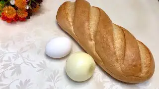 ЛУК+ХЛЕБ+ЯЙЦО 🥪 Эти Бутерброды Любят Даже Дети