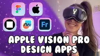Figma on Apple Vision Pro | Apple Vision Pro Design Tools Overview 2024 | Figma in VR
