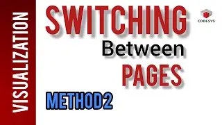 Switching between Pages |  Visualizations | CODESYS Tutorial 