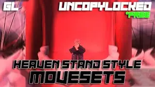 [FREE] Heaven Stands Style Movesets | Roblox Studio