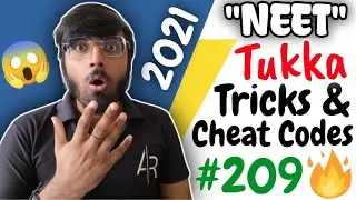 😱NEET 2021: Tukka Tricks 100% Working🔥🔥🔥| Tukka Maarna Seekhlo.🤩🙌 | Tricks & Cheat Codes 
